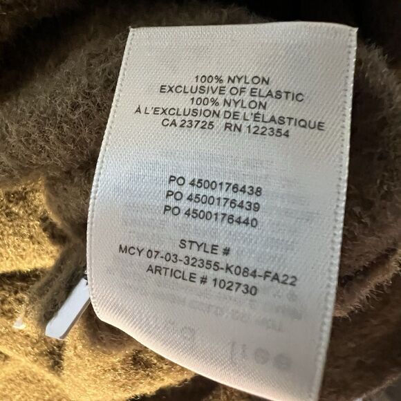 Aritzia Wilfred Free Brown Vneck Hush Knit Sweater S Boho Hippie Fall Oversized - Picture 6 of 9